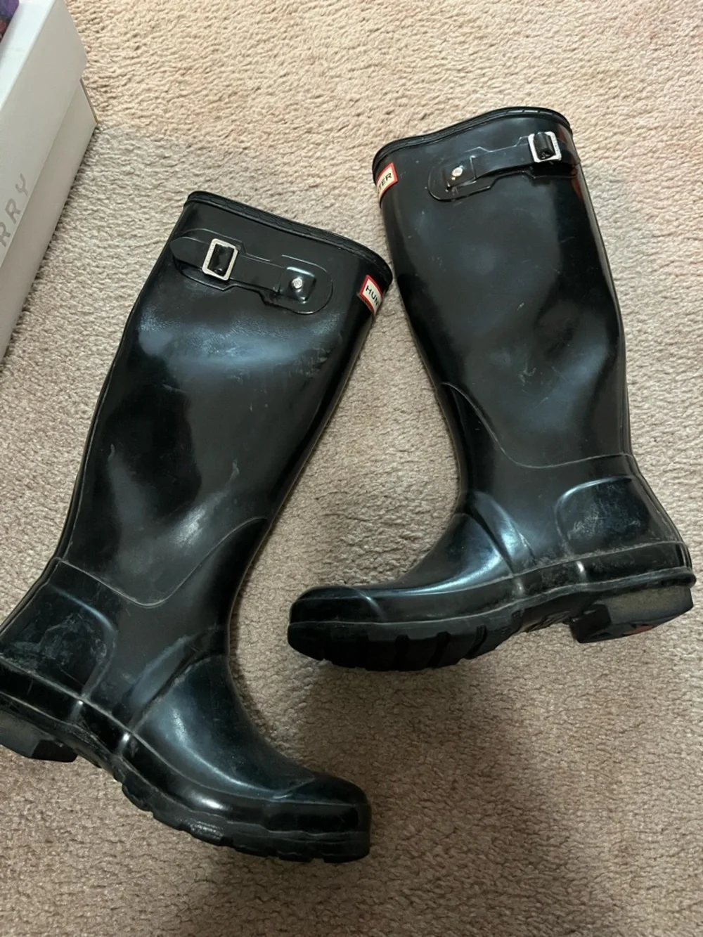 Hunter Tall Rain Boots - Picture 2 of 7